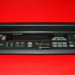 Part # WP8300411 | 4451993 - $Whirlpool Oven Switch Membrane And Control Board (used, overlay fair - Black)