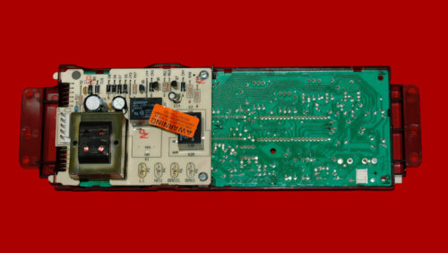 Part # 183D5586P002 - $GE Gas Oven Control Board (used, overlay fair - White)