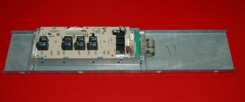 Part # WB36K5456 | WB27K5154 - $GE Oven Control Panel And Control Board (used, overlay good - White)