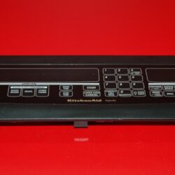 Part # 8300471 | 8302985 - $KitchenAid Oven Control Panel And Control Board (used, overlay fair - Black)