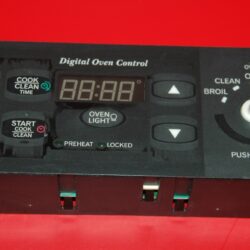 Part # 77001200 | 31924401 - Amana Oven Control Board (used, overlay fair - Black)