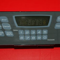 Part # WP74008640 | 8507P194-60 - Amana Oven Control Board (used, overlay good - Black)