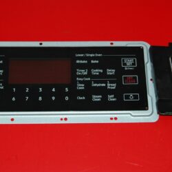 Part # DG96-00559A | DE92-03960L - $Samsung Oven Touchpad And Control Board (used, overlay fair - Black)