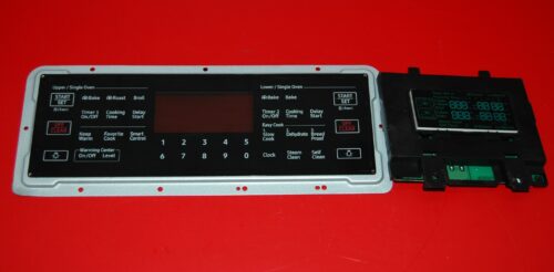 Part # DG96-00559A | DE92-03960L - $Samsung Oven Touchpad And Control Board (used, overlay fair - Black)