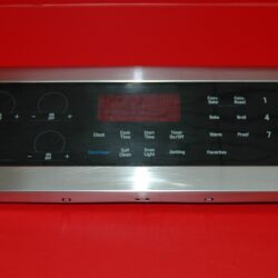 Part # AGM73551624 | EBR77562705 - $LG Oven Touch Panel And Control Board (used, overlay fair - Black)