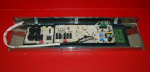 Part # AGM73551624 | EBR77562705 - $LG Oven Touch Panel And Control Board (used, overlay fair - Black)