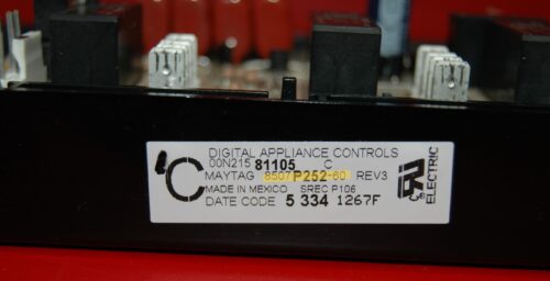 Part # WP5701M719-60 | 8507P252-60 Amana Oven Control Board (used, overlay fair - Dark Gray)