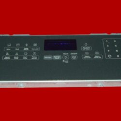 Part # W10347930 | WPW10340304 | Whirlpool Oven Switch Membrane And Control Board (overlay fair - Gray)
