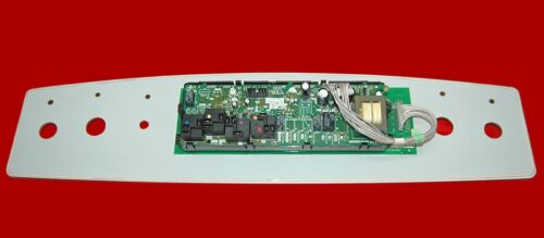 Part # WB29T10032 | WB27T10484 - $GE Oven Panel And Control Board (used, overlay good - Bisque)