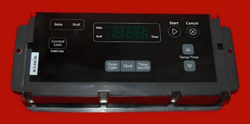 Part # W11122555 | W10887901 | Whirlpool Oven Control Board (overlay excellent - Black)