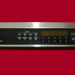 Part # WB36T10215 | WB27T10211 - $GE Oven Touchpad Panel And Control Board (used, overlay very good - Black)