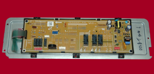 Part # DG34-00027B | DE92-02588J - $Samsung Gas Oven Switch Membrane And Board (used, overlay fair - Black)