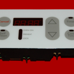Part # 8507P075-60 - $Maytag Oven Control Board (used, overlay fair - White)