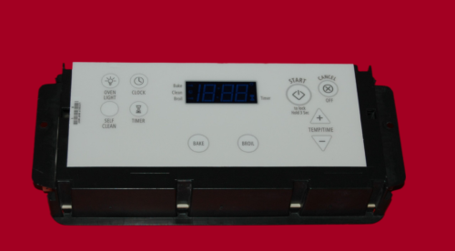 Part # W10476687 - $Whirlpool Oven Control Board (used, overlay good - White)