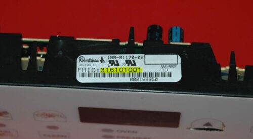 Part # 316101001 - $Frigidaire Oven Control Board (used, overlay poor - White)