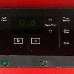 Part # W11528354 | W11511591 - $139 Whirlpool Oven Control Board (used, overlay good - Black)