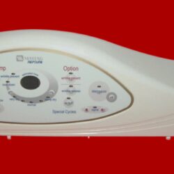 Part # 33002536 | 33003028 | Maytag Dryer Panel And Control Board (condition fair - Bisque)