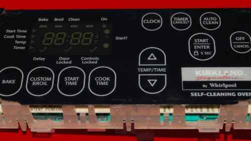 Whirlpool Oven Control Board 8524311 | 6610405 | OEM Used Tested (overlay fair - Black)