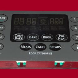Part # 316207602 - $Frigidaire Oven Control Board (used, overlay fair - Dark Gray)
