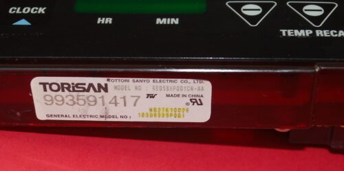 Part # WB27K10026 | 183D6335P001 | GE Oven Control Board (overlay good - Black)