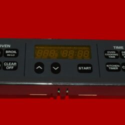 Part # WB27K10024 | 164D3260P010 | Kenmore Gas Oven Control Board (overlay fair - Black)