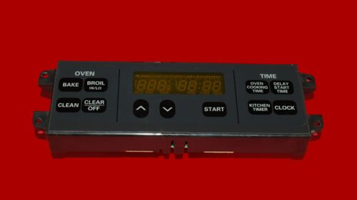 Part # WB27K10024 | 164D3260P010 | Kenmore Gas Oven Control Board (overlay fair - Black)