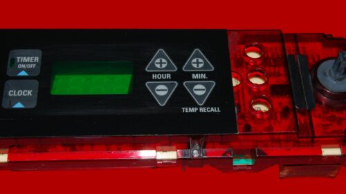 Part # WB27K10141 | 183D6012P001 | GE Gas Oven Control Board (overlay fair - Black)