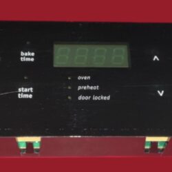 Part # A03619509 - Frigidaire Oven Control Board (used, overlay fair - Black)