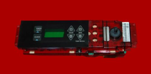 Part # 183D6012P001 - GE Oven Control Board (overlay fair - Black)