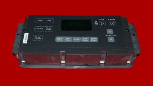 Part # W11122539 | W10887915 | Whirlpool Oven Control Board (overlay good - Dark Gray)