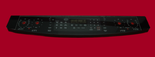 Part # 318335838 | 316462821 - $Kenmore Elite Oven Control Board And Touch Panel (used, overlay fair- Black)
