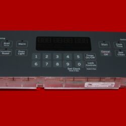 GE Oven Control Board - 164D8496G108 | WB27X25357 (overlay good - Dark Gray)