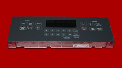 GE Oven Control Board - 164D8496G108 | WB27X25357 (overlay good - Dark Gray)