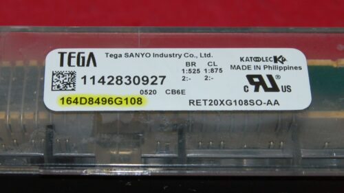 GE Oven Control Board - 164D8496G108 | WB27X25357 (overlay good - Dark Gray)