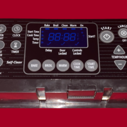Part # W10831410 | W10114378 - $99 Whirlpool Oven Control Board (used, overlay good - Black)