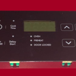 Part # 318296824 | 316557227 | Kenmore Oven Control Board (used, overlay very good - Black)