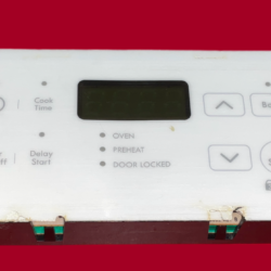 Part # 316557230 - $59 Kenmore Gas Oven Control Board (used, overlay poor - Yellow)