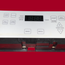 Part # W10626967 - $119 Whirlpool Oven Control Board (used, overlay good - White)