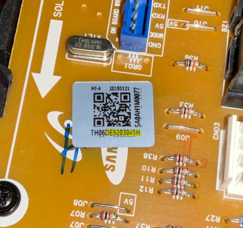 Samsung Oven Switch Membrane And Board - Part # DG34-00020A | DE92-03045H Gallery Image 1