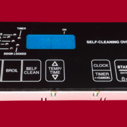 Part # 8053225 | 6610155 Whirlpool Gas Oven Control Board (overlay fair - Black)