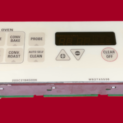 Part # WB27X5558 | WB27X5532 - $159 GE Oven Control Board (used, overlay good - Almond)