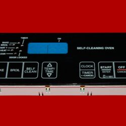 Whirlpool Gas Oven Control Board 8053225 | 6610155 | OEM Used Tested (overlay fair - Black)