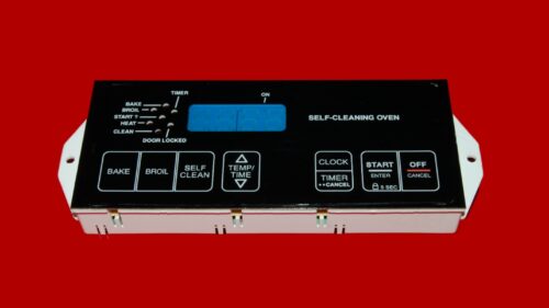 Whirlpool Gas Oven Control Board 8053225 | 6610155 | OEM Used Tested (overlay fair - Black)