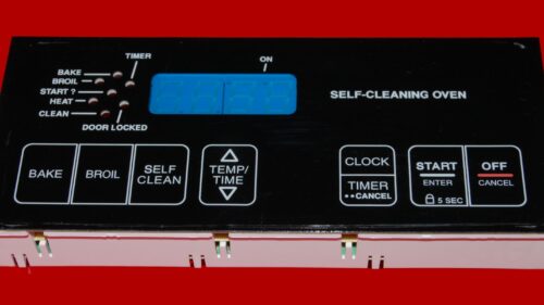 Whirlpool Gas Oven Control Board 8053225 | 6610155 | OEM Used Tested (overlay fair - Black)