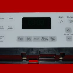 Part # W10821270 | Whirlpool Oven Control Board (overlay good - White)