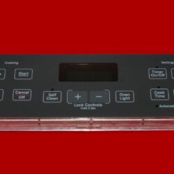 GE Gas Oven Control Board WB27K10453 | 164D8450G038 | OEM Used Tested (overlay good - Gray)
