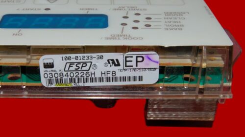 Part # 8522809 | Estate Oven Control Board (overlay good - Bisque)