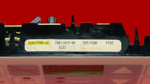 Part # 7601P508-60 | Maytag Oven Control Board (overlay fair - Bisque)