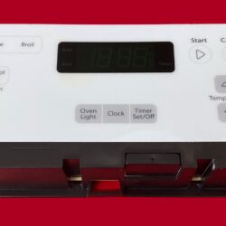 Part # W11122557 | W10348616 Whirlpool Oven Control Board (overlay fair - White)