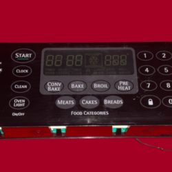 Part # 316248002 - $109 Kenmore Oven Control Board (used, overlay fair - Black)